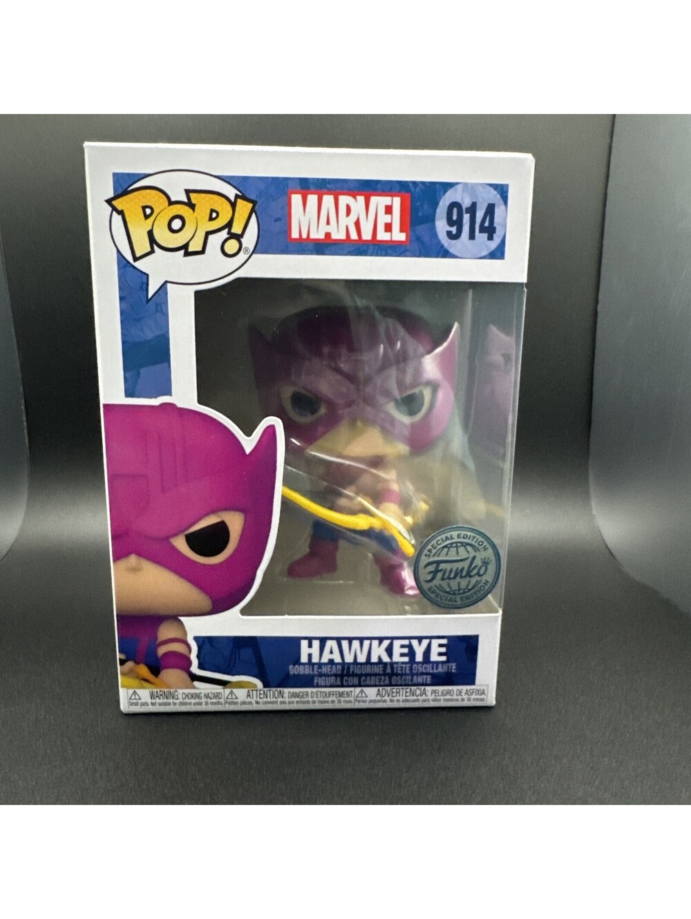Funko Pop! Vinyl: Marvel - Hawkeye - Diamond Comics (Exclusive) #914